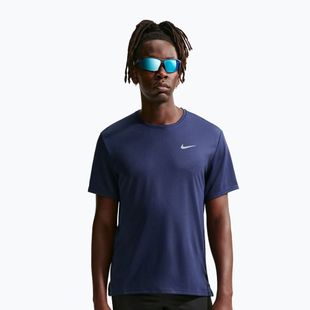 Pánské běžecké tričko Nike Miler Dri-Fit UV midnight navy