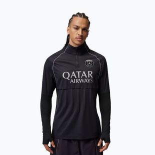 Pánské fotbalové tričko Longsleeve Nike Paris Saint-Germain Strike Elite SE Aerogami Shell Top black/black/atmosphere grey