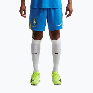 Pánské fotbalové šortky Nike Brazil 2026 Stadium Home lt photo blue/light mint/white