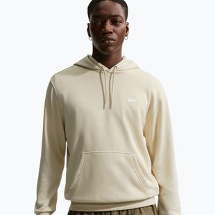 Pánská mikina Nike Club French Terry Pullover Hoodie light khaki/light khaki/white