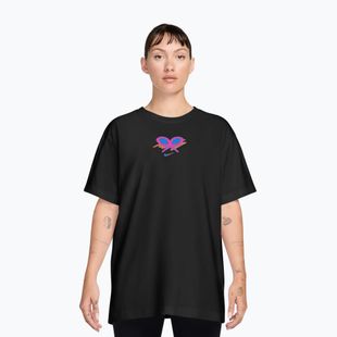Dámské tenisové tričko Nike Slam Dri-Fit black