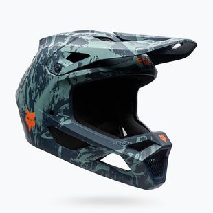 Cyklistická helma Fox Racing Rampage Img Print arctic blue