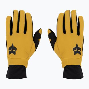 Pánské cyklistické rukavice Fox Racing Defend Thermo bronze