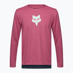Dětské cyklistické tričko Longsleeve Fox Racing Ranger Fox Head Jr berry