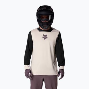 Pánské cyklistické tričko Longsleeve Fox Racing Defend Park SE chalk