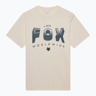 Pánské tričko Fox Racing Block 195 Original off white
