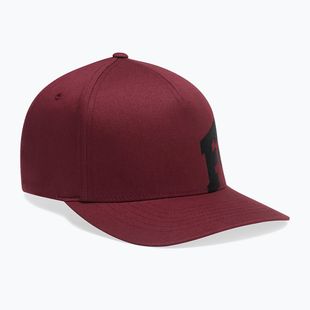 Pánská kšiltovka Fox Racing Fox Head X Flexfit dark maroon