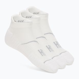 Ponožky HOKA No-Show Run Sock 3 páry white/white/white