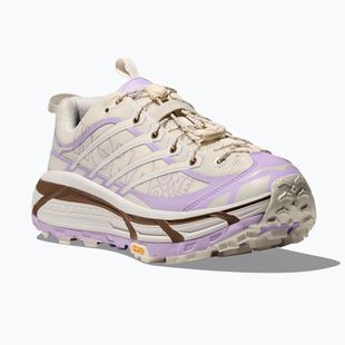 Boty HOKA Mafate Three 2 Wordmark Alabaster/Iris Flower