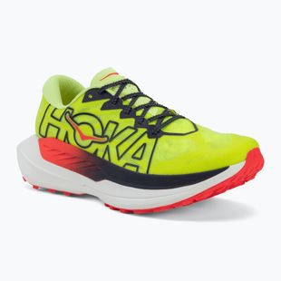 Pánské běžecké boty HOKA Rocket X Trail neon Yuzu/neon flame