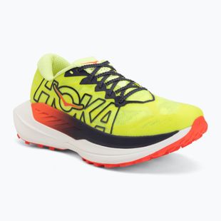 Dámské běžecké boty HOKA Rocket X Trail neon yuzu/neon flame