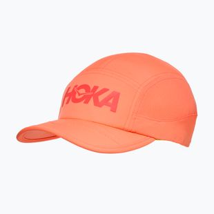 Kšiltovka HOKA Run neon cantaloupe