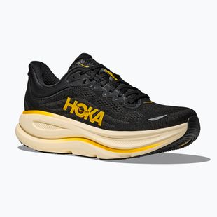 Pánské běžecké boty Hoka Bondi 9 carbon black/yellow gold