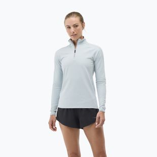 Dámská běžecká mikina HOKA GlideTech Quarter Zip mineral blue