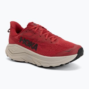 Pánské běžecké boty HOKA Challenger 8 red agate/river rock grey