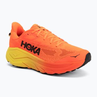 Pánské běžecké boty HOKA Challenger 8 Wide neon tangerine/hoka citrus