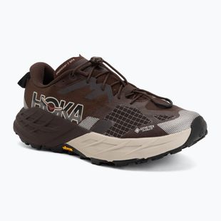 Pánské běžecké boty HOKA Speedgoat 7 GTX Wide spiced chocolate/river rock grey
