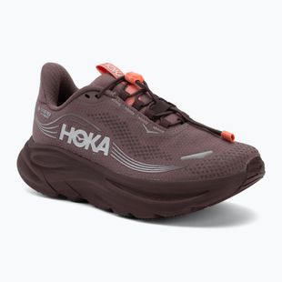 Dámské běžecké boty HOKA Clifton 11 GTX Wide smoky quartz/deep mauve