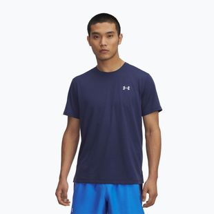 Pánské běžecké tričko Under Armour UA Launch washed navy/reflective