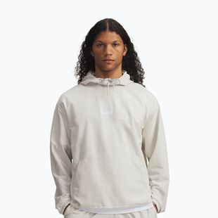 Pánská mikina Under Armour Unstoppable Woven Hoodie summit white/white