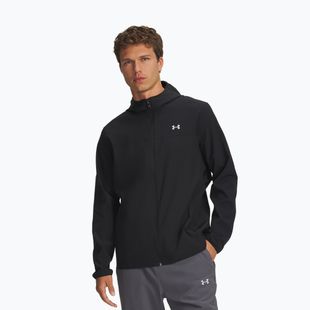 Pánská běžecká bunda Under Armour Velociti Pro Storm black/black/reflective