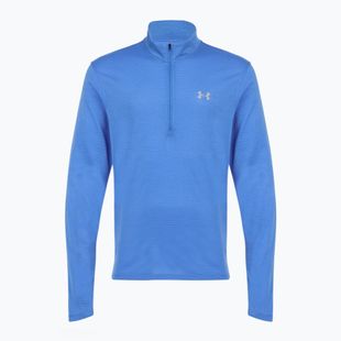 Pánská běžecká mikina Under Armour Launch 1/4 Zip blue atlantis/reflective