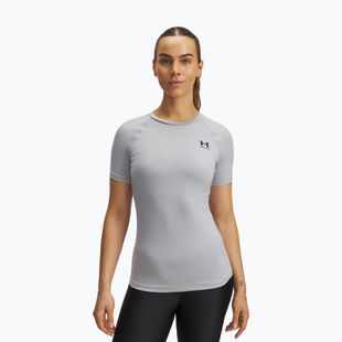 Dámské tréninkové tričko Under Armour HG Authentics Comp SS mod gray/black