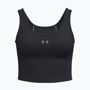 Dámské tréninkové tílko Under Armour Vanish Seamless Tank black/steel/steel