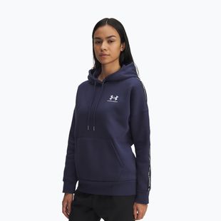 Dámská mikina Under Armour Icon Fleece Taped Hoody washed navy/white