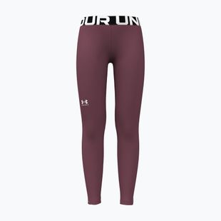 Dětské tréninkové legíny Under Armour HeatGear fuchsia dusk