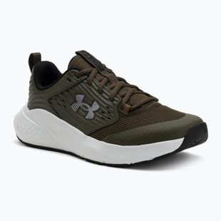 Pánské tréninkové boty Under Armour Commit 4 expedition green/halo gray/steel