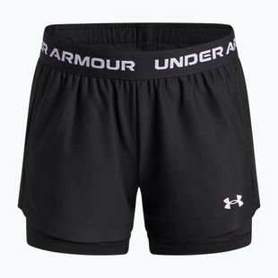 Dětské treninkové šortky Under Armour UA Tech Play Up 2IN1 Shorts black/black/white
