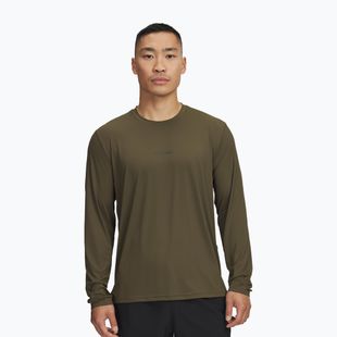 Pánské tréninkové triko Longsleeve Under Armour Project Rock Iso Chill expedition green/baroque green