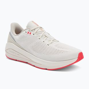 Pánské běžecké boty Under Armour Sonic 7 summit white/khaki base/racer red