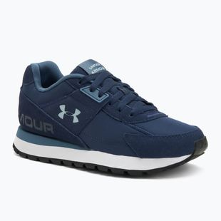 Pánské tréninkové boty Under Armour Essential Runner washed navy/nu blue/blue calm