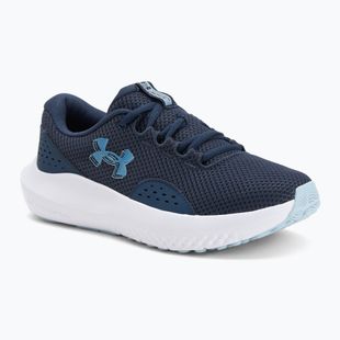 Dámské běžecké boty Under Armour Charged Surge 4 washed navy/blue calm/metallic blue calm