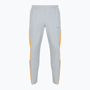 Pánské běžecké kalhoty Under Armour Velociti Storm mod gray/squad orange/reflective