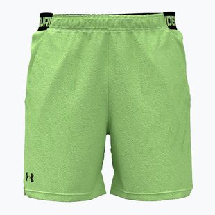 Pánské tréninkové šortky Under Armour Ua Vanish Woven 6in lumos lime/ultimate black