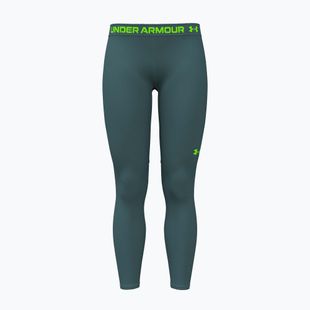 Dámské tréninkové legíny Under Armour HeatGear rack green/hyper green