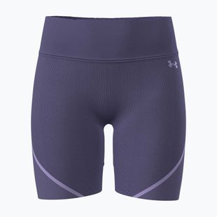 Dámské tréninkové šortky Under Armour Vanish Seamless purple luxe/purple crest/purple crest