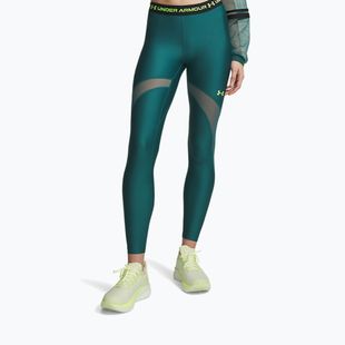 Pánské tréninkové legíny Under Armour HeatGear Mesh rack green/hyper green