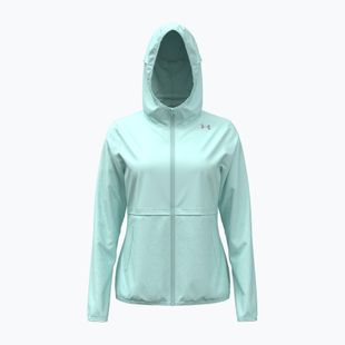 Dámská běžecká bunda Under Armour Velociti Pro Storm refresh mint/castlerock
