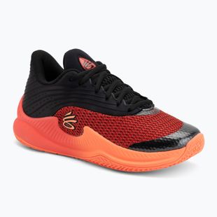 Basketbalové boty Under Armour Curry Splash 26 black/electric tangerine/racer red