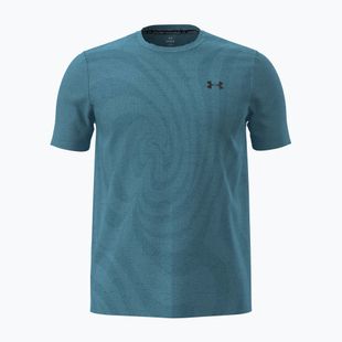 Pánské tréninkové tričko Under Armour Vanish Seamless Novelty blue haze/black