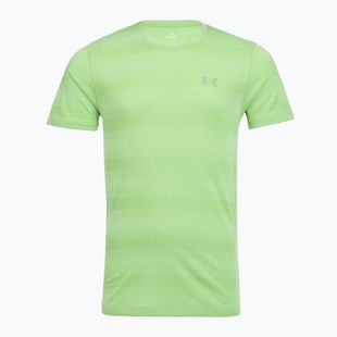 Pánské běžecké tričko Under Armour Velociti lumos lime/white