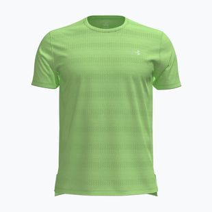 Pánské běžecké tričko Under Armour Velociti lumos lime/white