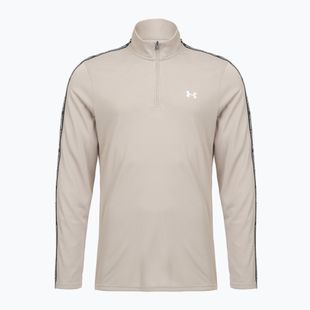 Pánská mikina Under Armour Tech Taping 1/2 Zip timberwolf taupe/black/white