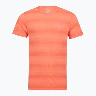Pánské běžecké tričko Under Armour Velociti electric tangerine/black/green mode