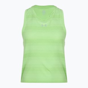 Dámské běžecké tričko Under Armour Velociti Singlet lumos lime/white