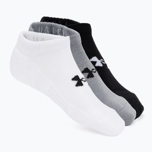 Pánské ponožky Under Armour Performance Cotton NS 3 pack white/steel/steel